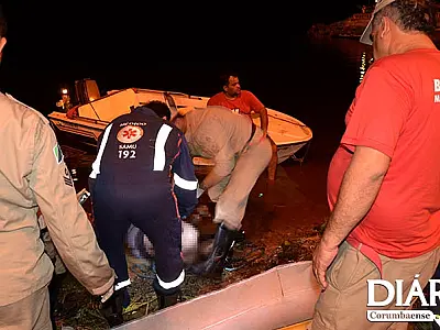 Bombeiros resgatam corpo de adolescente que se afogou no rio Paraguai