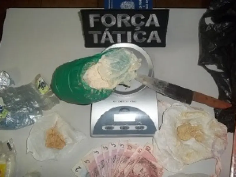 PM de Nova Andradina fecha ponto de venda de drogas