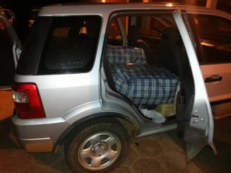 PM de Amambai apreende maconha em veículo furtado