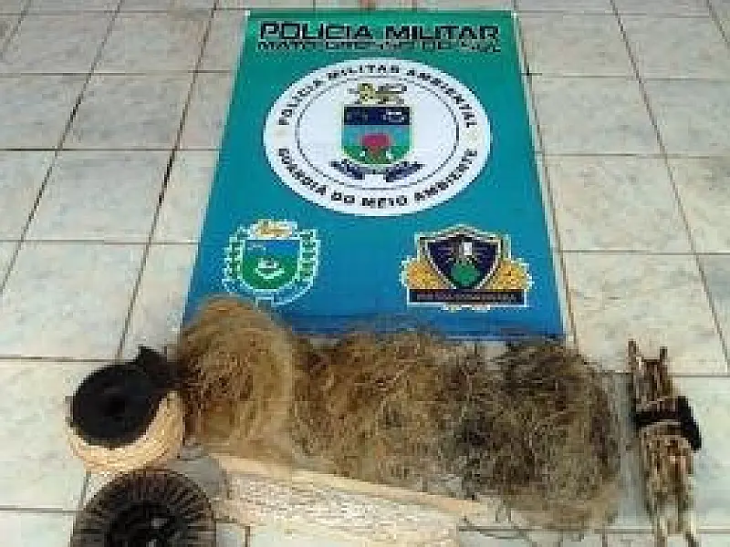 Após recorde de apreensão na Semana Santa, PMA recolhe mais redes
