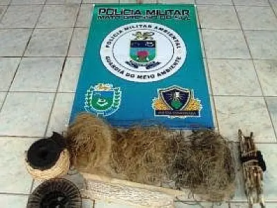 Após recorde de apreensão na Semana Santa, PMA recolhe mais redes