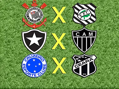 Três jogos abrem a 18ª rodada neste sábado pelo Brasileirão