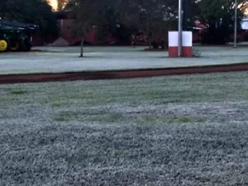 Junho termina com muito frio e geada em Mato Grosso do Sul
