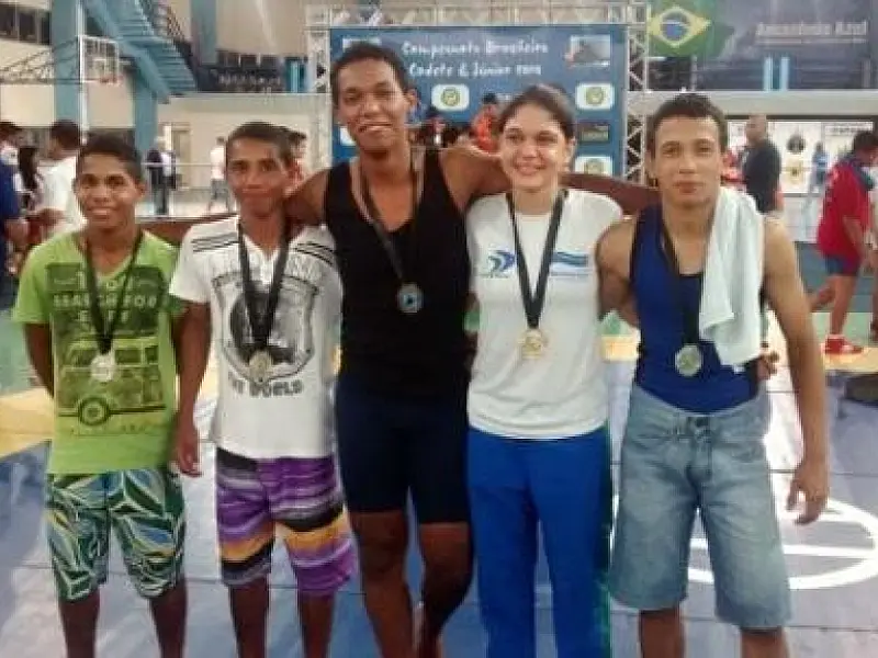 Atletas de MS brilham no Campeonato Brasileiro de Luta Olímpica