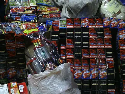PMR apreende mercadorias vindas do Paraguai na MS 164