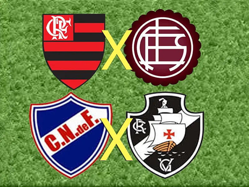 Fla x Lanús; Nacional x Vasco hoje na Libartadores