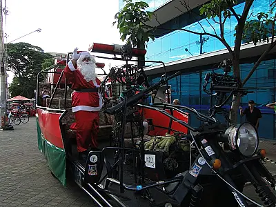 Papai Noel estará no centro de Campo Grande até dia 22 de dezembro