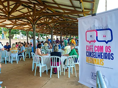 Café com os conselheiros regionais do centro acontece neste sábado (25)
