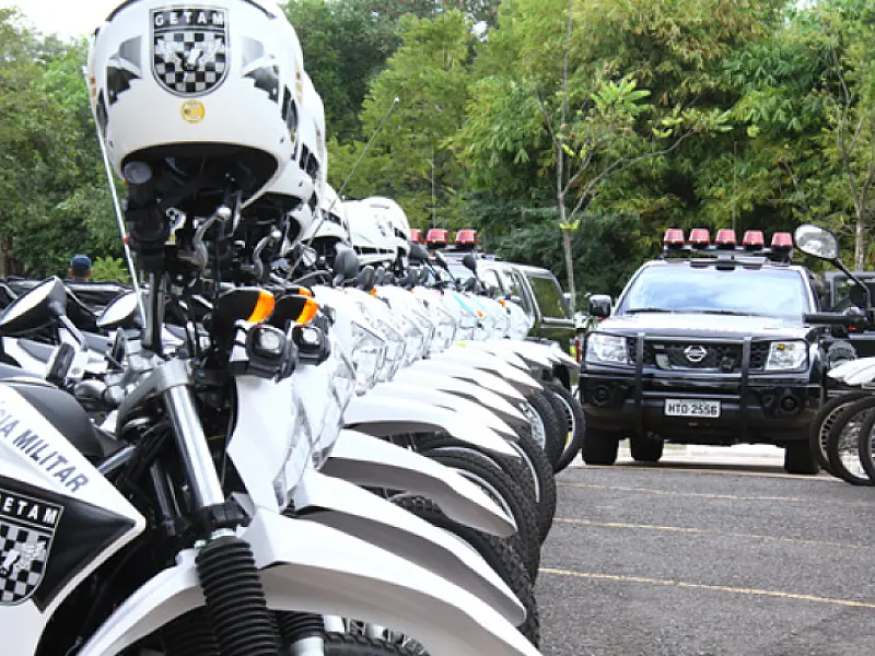 Polícia de MS recebe carros, motos e armas nesta sexta