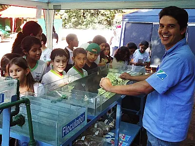 Sanesul de Naviraí realiza atividades na IX Semana de Educação Ambiental