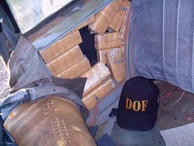 Dupla é presa ao tentar levar maconha para São Paulo