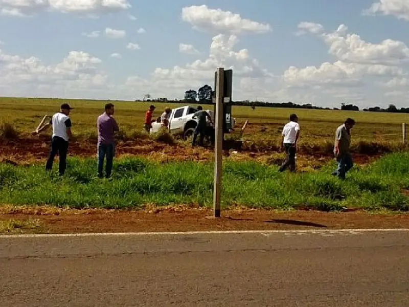 Secretário de saúde de Camapuã sofre acidente na BR-060