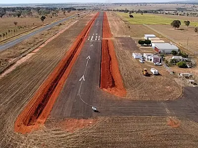 Cassilândia 'decola' com investimento de R$ 6,7 milhões para melhorar condições do aeródromo