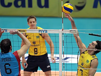 Brasil vence Porto Rico por 3 sets a 0