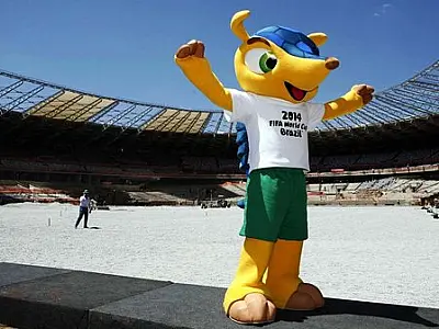 Mascote da Copa de 2014 recebe o nome de Fuleco