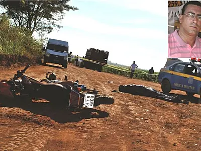 Colisão entre moto e caminhonete deixa uma vítima fatal em Caarapó