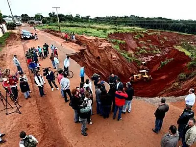 Obra para conter erosão no Nova Lima custará R$10 milhões