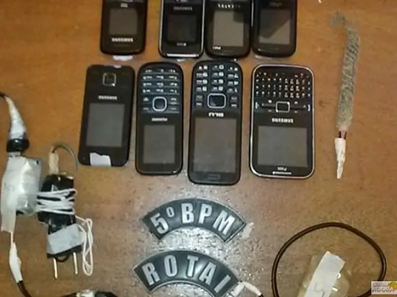 Pente fino no Estabelecimento Penal de Coxim é feito pela polícia