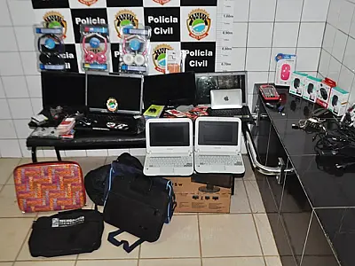 SIG da Polícia Civil apreende menores e recupera objetos furtados