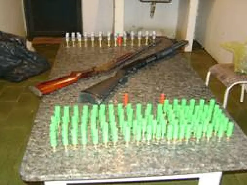 PMA prende dono de Rancho com armas de caça e munições