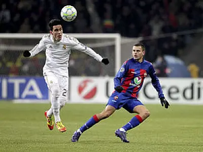 CSKA arranca empate com Real Madri no fim