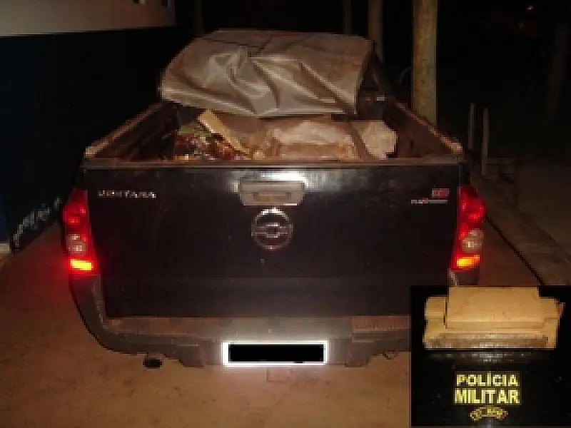 PM de Santa Rita do Pardo apreende 255 kg de maconha