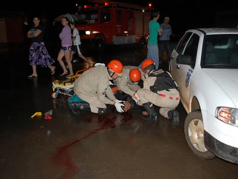 Motorista atropela mulher e foge em Chapadão do Sul