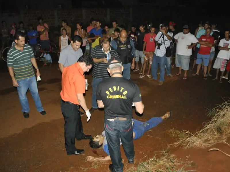 Homem é assassinado com seis tiros em Dourados nessa quarta