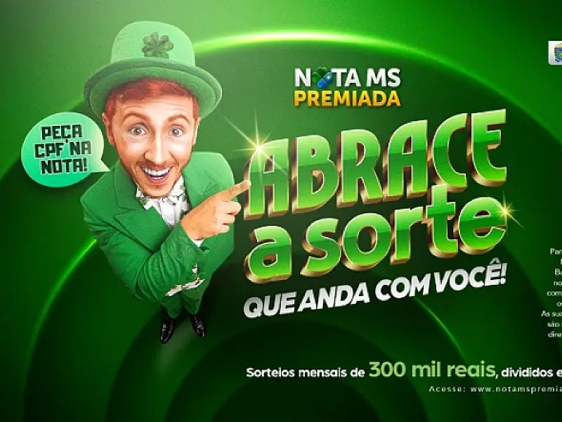 Ganhadores da Nota MS Premiada “esquecem” de fazer cadastramento e podem perder o prêmio