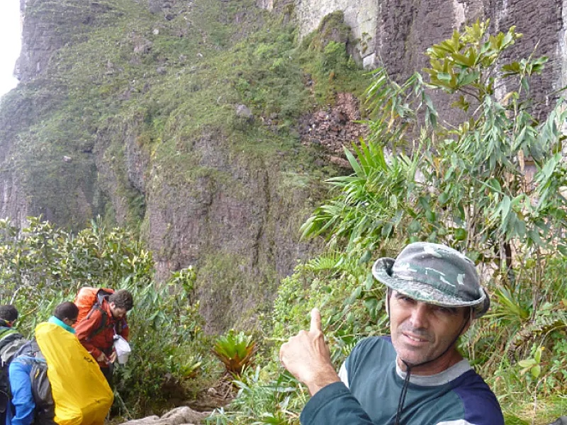 Morador de Coxim escala os 2.723m do Monte Roraima, na Venezuela