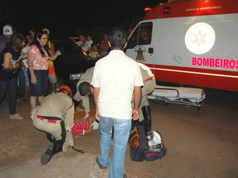 Menino de 11 anos é atropelado em Nova Andradina; condutor foge