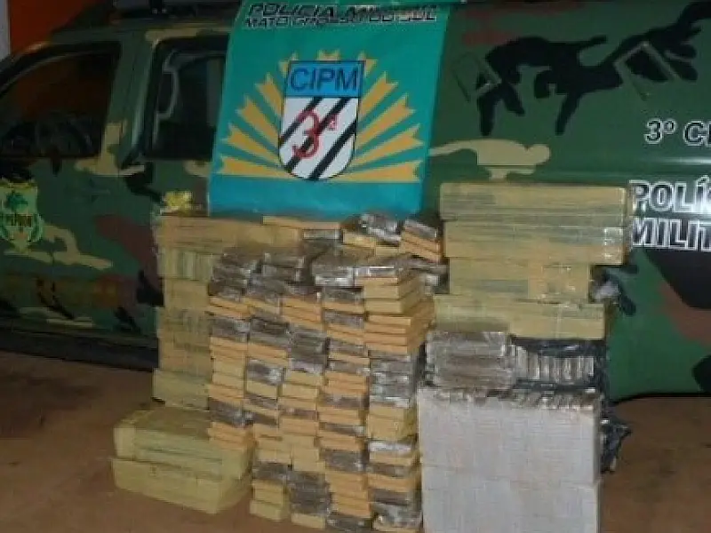 Homem é preso com mais de meia tonelada de maconha em Amambai