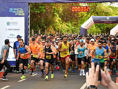 3ª Corrida dos Poderes uniu esporte, cidadania e solidariedade