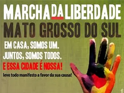Marcha da Liberdade começa logo mais na praça Ary Coelho na Capital