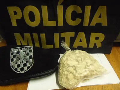 BPM de Corumbá prende casal com droga na BR-262