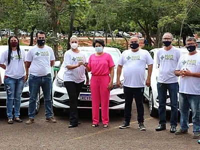 Mais Social avança e programa ganha cinco carros novos na Capital
