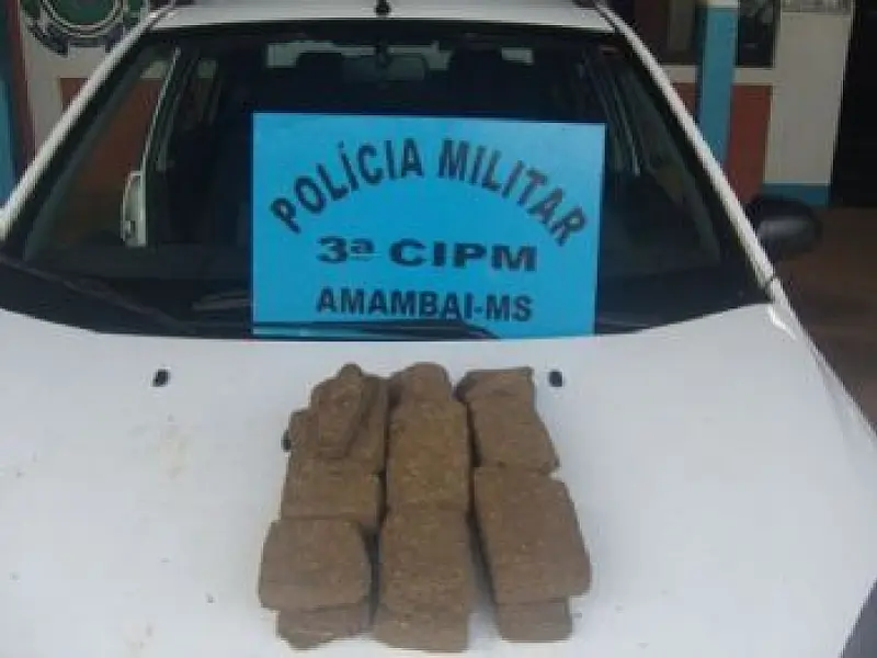 Indígena de 13 anos apreendido com 4,5 kg de maconha