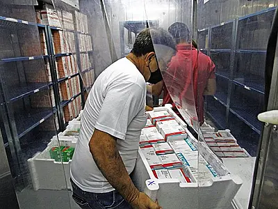 Mato Grosso do Sul recebe mais 40.300 doses de vacina contra a Covid-19
