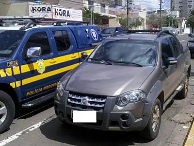 Veículo roubado em Goiás é recuperado em MS