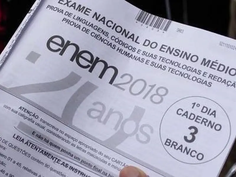 Enem tem menor percentual de faltantes desde 2009