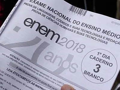 Enem tem menor percentual de faltantes desde 2009
