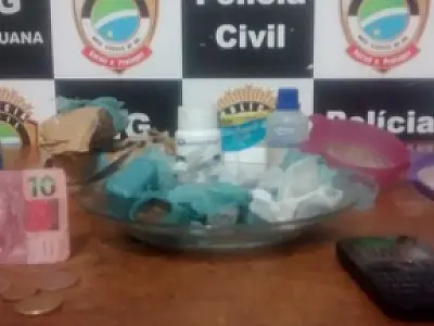 Acusado de tráfico e corrupção de menor é preso em Aquidauana