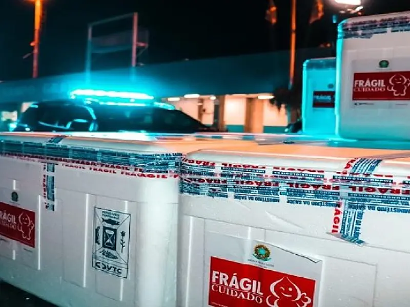 Com novos lotes, Mato Grosso do Sul soma 1.199.010 doses recebidas da vacina contra COVID-19
