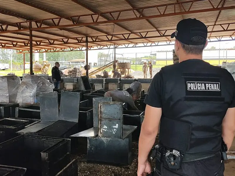 Com trabalho prisional, presídio se torna polo de produção industrial em Campo Grande
