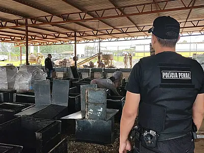 Com trabalho prisional, presídio se torna polo de produção industrial em Campo Grande

