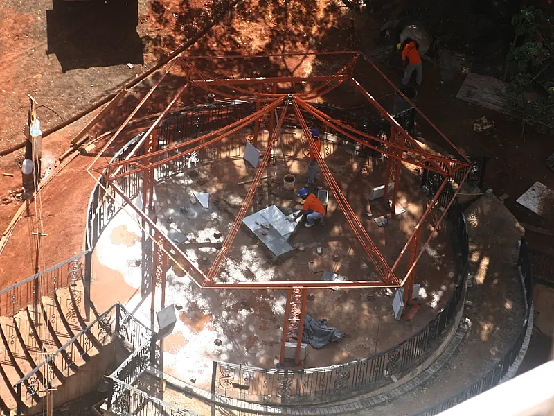 Obras na Praça Ary Coelho serão entregues até setembro