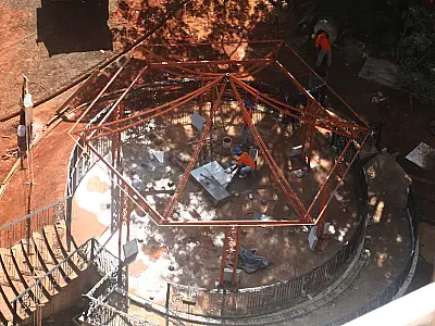 Obras na Praça Ary Coelho serão entregues até setembro