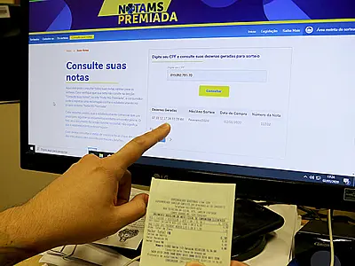 Ganhadores do Nota MS Premiada podem perder o direito aos prêmios se não fizerem o cadastro