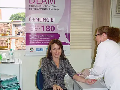 Delegacia da Mulher realiza cadastro de medula óssea