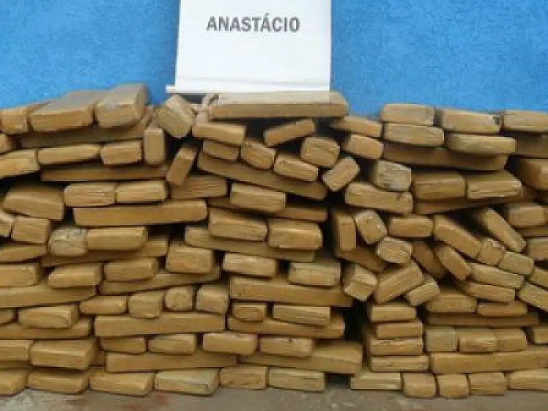 Polícia apreende maior quantidade de drogas dos últimos anos em Anastácio